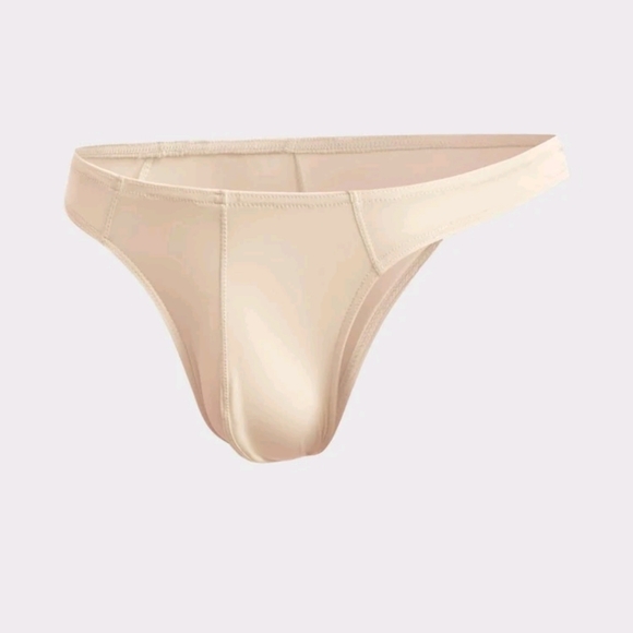NEW! MENS THONG CREAM COLOR - Picture 1 of 3